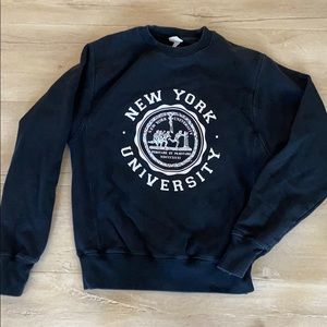 New York University/NYU sweatshirt, champion